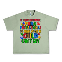 Oil Green it takes a special paraprofessional to hear what a Urban Heavy Tee - Artiststas