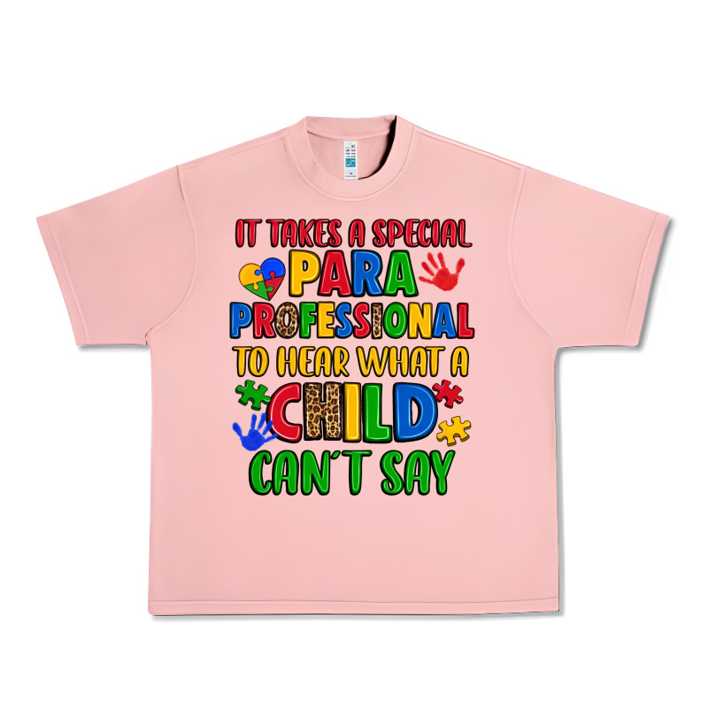 It Takes A Special Paraprofessional To Hear What A Urban Heavy Tee by Artiststas | Teevron