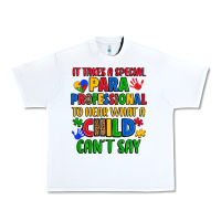 White it takes a special paraprofessional to hear what a Urban Heavy Tee - Artiststas