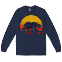 Navy Mama Bear Long Sleeve Tee - Bettercallsaul