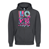 Smoke love vibes Zipper Hoodie - OliviaCreatesArt