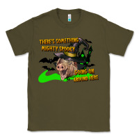 Army Green there's something mighty going on around here pig Classic Tee - LillyAllenDesigns