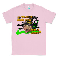 Bubblegum Pink there's something mighty going on around here pig Classic Tee - LillyAllenDesigns