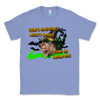 Colony Blue there's something mighty going on around here pig Classic Tee - LillyAllenDesigns