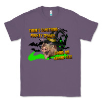 Lavender there's something mighty going on around here pig Classic Tee - LillyAllenDesigns