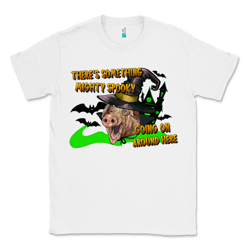 There's Something Mighty Going On Around Here Pig Classic Tee by LillyAllenDesigns | Teevron