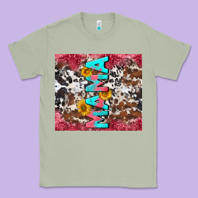 Mama Cowhide  Sunflowers Classic Tee Designed By Lillyallendesigns