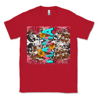 Red mama cowhide  sunflowers Classic Tee - LillyAllenDesigns