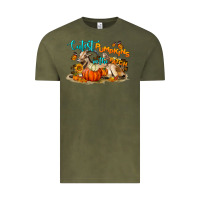 Vintage Olive Fall Cutest Pumpkin In The Patch Vintage Tee - LillyAllenDesigns