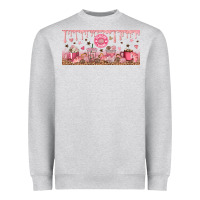 Heather Grey Cafecito y Chisme Heavyweight Sweatshirt - TumblerDesignByShophia