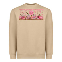 Mushroom Cafecito y Chisme Heavyweight Sweatshirt - TumblerDesignByShophia
