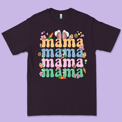 Easter Mama Premium Tee Designed By Maliassmallbusiness
