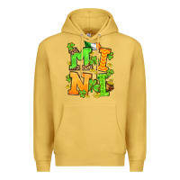 Antique Gold St. Patrick's Day mini Premium Hoodie - OliviaCreatesArt