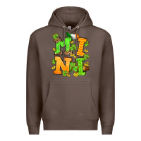 Coffee St. Patrick's Day mini Premium Hoodie - OliviaCreatesArt