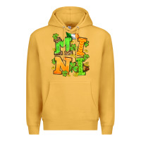 Mustard St. Patrick's Day mini Premium Hoodie - OliviaCreatesArt