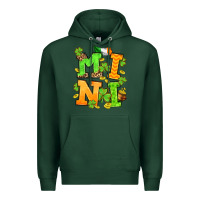 Sports Green St. Patrick's Day mini Premium Hoodie - OliviaCreatesArt
