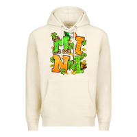 Tofu St. Patrick's Day mini Premium Hoodie - OliviaCreatesArt