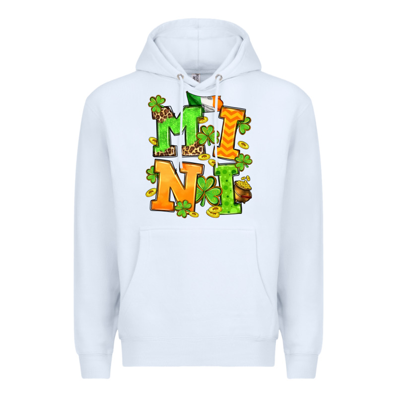 St. Patrick's Day Mini Premium Hoodie by OliviaCreatesArt | Teevron