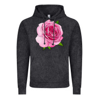 Vintage Black All Dressed Up Rose Vintage Hoodie - LillyAllenDesigns