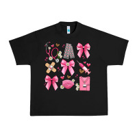 Black coquette bow nurse Urban Heavy Tee - Artiststas