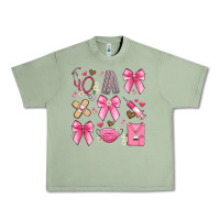 Oil Green coquette bow nurse Urban Heavy Tee - Artiststas