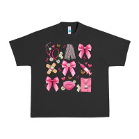 Pigment Black coquette bow nurse Urban Heavy Tee - Artiststas
