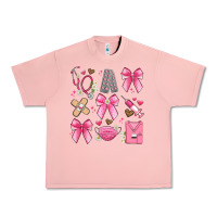 Salmon coquette bow nurse Urban Heavy Tee - Artiststas
