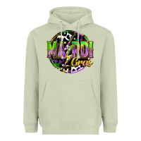 Matcha mardi gras lightning Heavyweight Hoodie - FaDigitalArtStudio