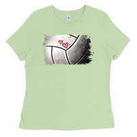 Matcha volleyball brushstroke Ladies Tee - Jasminsmagicworld