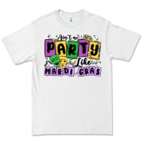 White aint no party like mardi gras Premium Tee - MaliasSmallBusiness