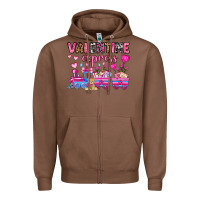 Chestnut valentine express olivia Zipper Hoodie - OliviaCreatesArt