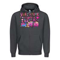 Smoke valentine express olivia Zipper Hoodie - OliviaCreatesArt