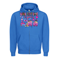 True Royal valentine express olivia Zipper Hoodie - OliviaCreatesArt