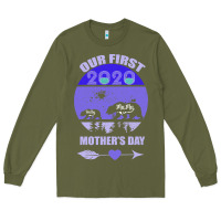 Army Green Our First Baby Mama Mother s Day Long Sleeve Tee - Bettercallsaul
