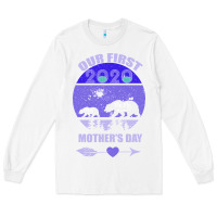 White Our First Baby Mama Mother s Day Long Sleeve Tee - Bettercallsaul