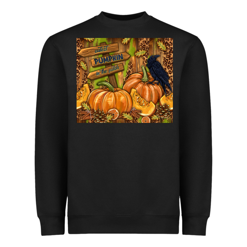Cutest Pumpkin In The Patch Heavyweight Sweatshirt by TumblerDesignByShophia | Teevron