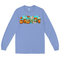 Colony Blue basketball coffee cups Long Sleeve Tee - Jasminsmagicworld