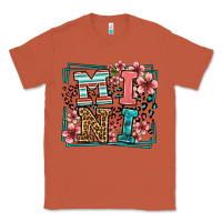 Copper floral leopard frame mini Classic Tee - LillyAllenDesigns