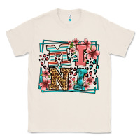 Natural floral leopard frame mini Classic Tee - LillyAllenDesigns