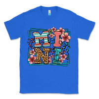 True Royal floral leopard frame mini Classic Tee - LillyAllenDesigns