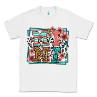 White floral leopard frame mini Classic Tee - LillyAllenDesigns