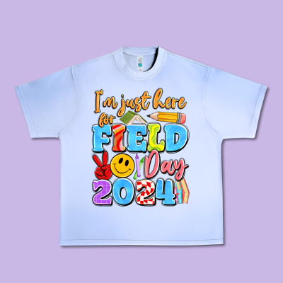 Im Just Here For Field Day 2024 Urban Heavy Tee Designed By Artiststas