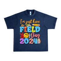 Navy im just here for field day 2024 Urban Heavy Tee - Artiststas
