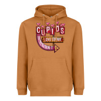 Meerkat Valentines Day Cupid's Love Lodge Heavyweight Hoodie - FaDigitalArtStudio