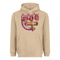 Mushroom Valentines Day Cupid's Love Lodge Heavyweight Hoodie - FaDigitalArtStudio