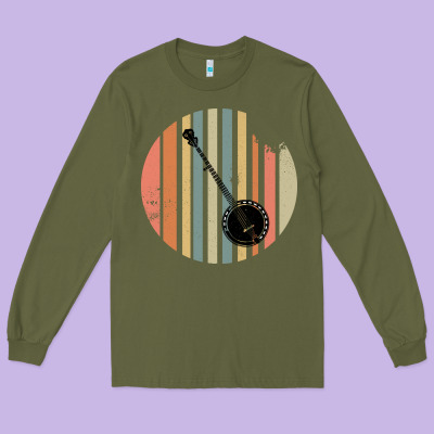 Banjo Vintage Long Sleeve Tee Designed By Bettercallsaul