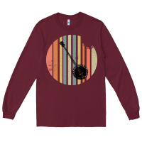 Burgundy Banjo Vintage Long Sleeve Tee - Bettercallsaul