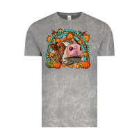Cloud Rock Fall Cow Rainbow Vintage Tee - LillyAllenDesigns