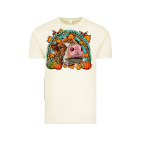 Vintage Arctic Fall Cow Rainbow Vintage Tee - LillyAllenDesigns