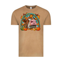 Vintage Camel Fall Cow Rainbow Vintage Tee - LillyAllenDesigns